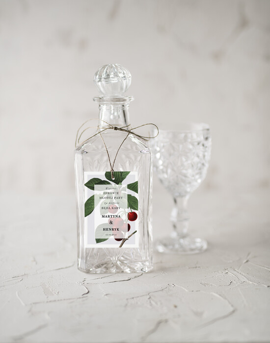 Zawieszki na butelki botaniczne podróżnicze  zawieszki na alkohole weselne, boho dowolny tekst 16/Vbot/zw