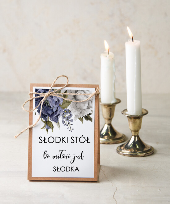 Numery na stół botaniczne podróżnicze  numery na stół gości weselnych, przepiekne ilustracje w stylu boho 04/bot/nrS