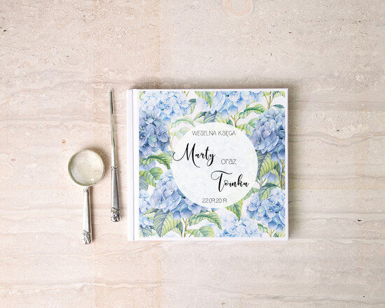 Księgi wpisów gości botaniczne pamiatkowa ksiega gosci weselnych, rustykalna z waszymi imionami 31/kolb/kwg