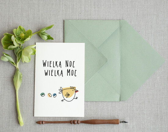 Kartki Wielkanocne kartki wielkanocne  kartki Wielkanocne kolorowe personalizowana kartka na Wielkanoc  16/wielkanoc/ksww