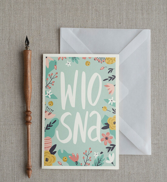 Kartki Wielkanocne kartki wielkanocne  kartki Wielkanocne ręcznie robiona kartka na Wielkanoc  32/wielkanoc/ksww