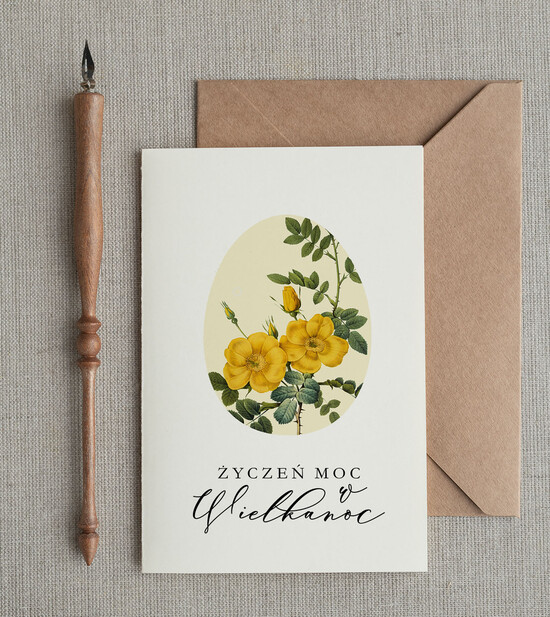 Kartki Wielkanocne kartki wielkanocne  kartki Wielkanocne personalizowana kartka na Wielkanoc eko 20/wielkanoc/ksww