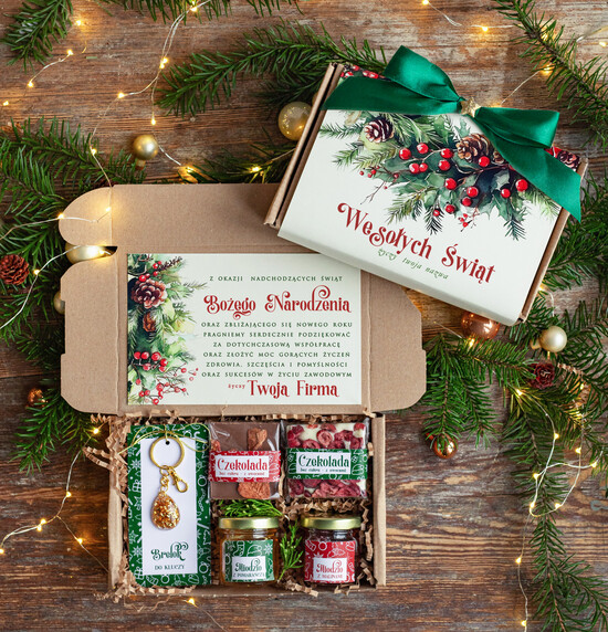Prezenty oferta dla Firm kawa  herbata miód Prezenty świąteczne dla pracowników, prezenty biznesowe dla firm czekoladki, upominki na święta dla  12/EkoMiniWs/swieta