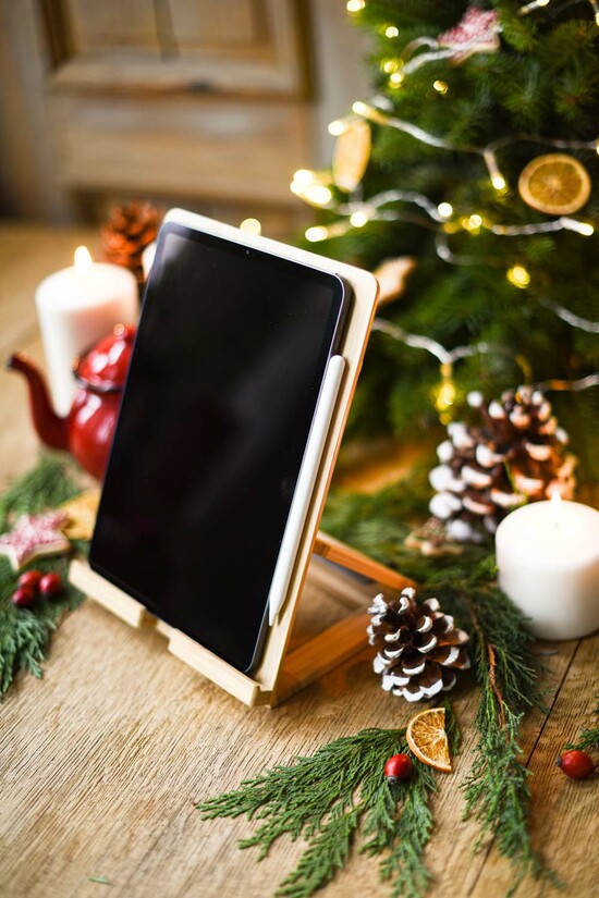 Prezenty oferta dla Firm pendrive podstawki na tablet telefon  upominki świąteczne dla klientów 01/logotablet/PDV