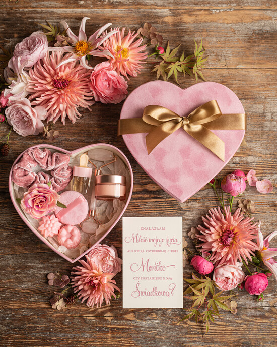 Prezenty dla świadków boxy prezentowy dla Świadkowej, prośba o świadkowanie  prośba o świadkowanie pomysł na prezent dla świadkowej 03/SRCkosM/swiadkowa