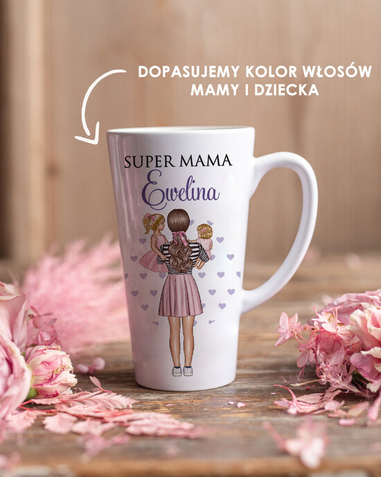 Prezenty dla Mamy Gadżety, Bluzy, Koszulki personalizowany kubek pomysł na prezent na dzień mamy     07/kubek/DLAMAMY