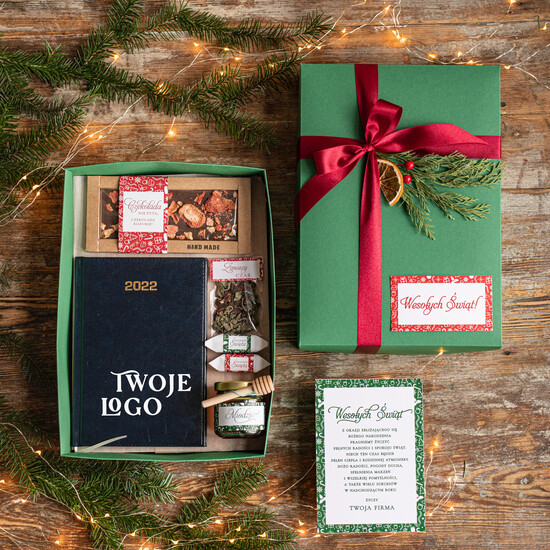 Prezenty oferta dla Firm kalendarze  prezent na swieta dla firm, kalendarz książkowy A5 dzienny z logo Prezenty firmowe dla Klientów, Upo 06/kalendarzD/swieta