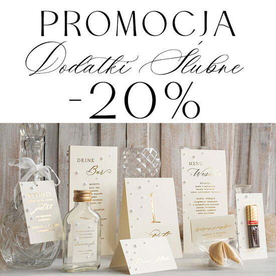 Promocja 20 dodatki