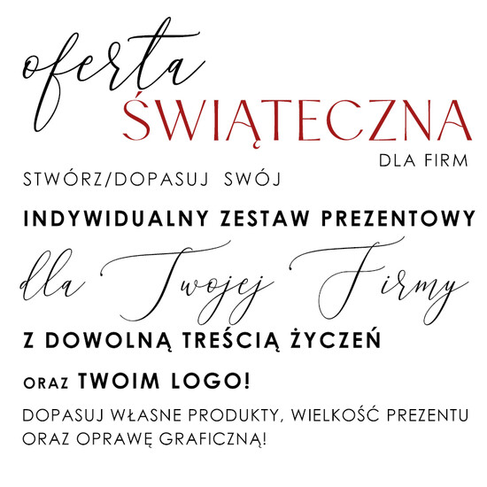 Oferta Święta Firma