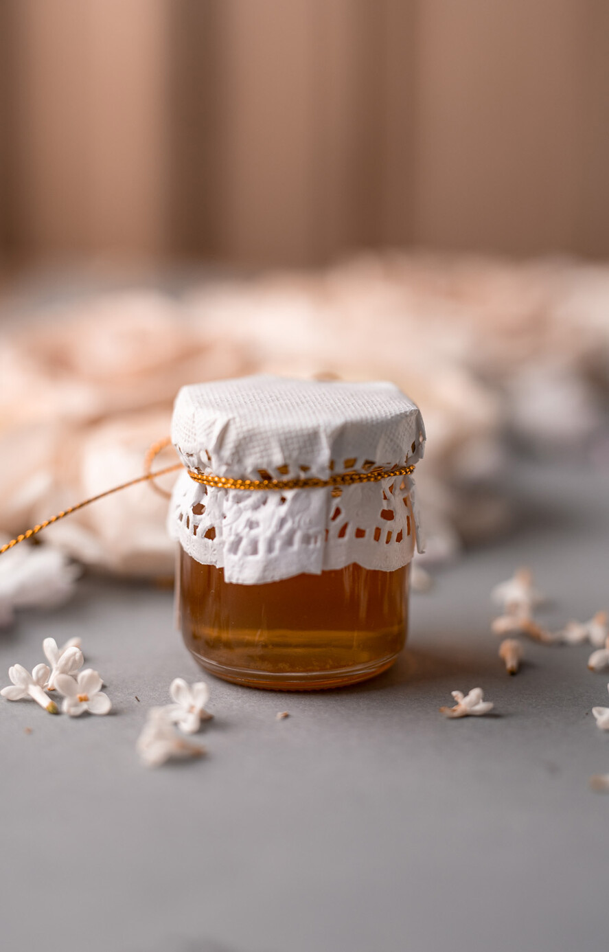 Podziękowania dla Gości Weselnych Miody i słoiczki Nutella prezenty ślubne dla gości weselnych, miodziki w słoiczku1