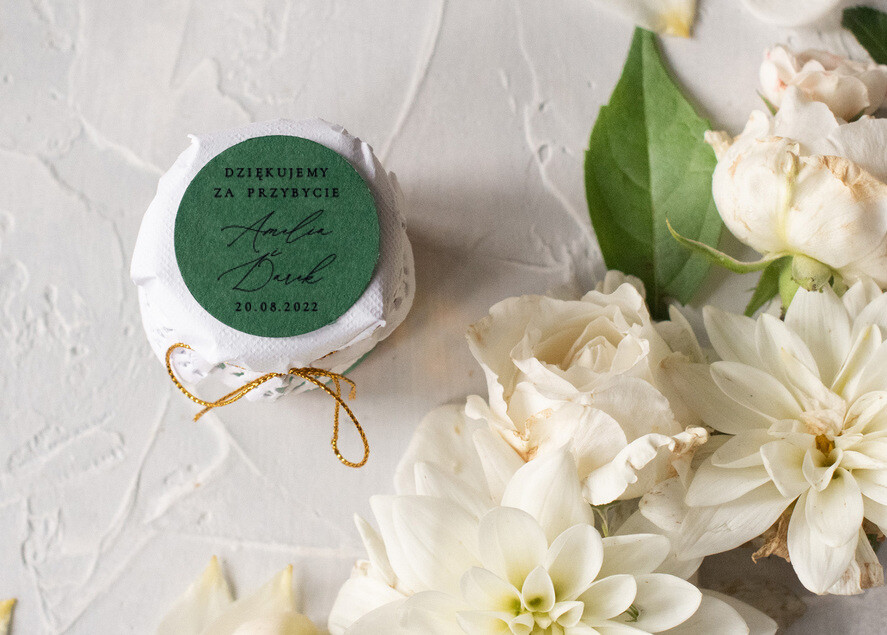 Podziękowania dla Gości Weselnych Miody i słoiczki Nutella podziękowania dla gości weselnych rustykalne miodki prezent dla gości weselnych  0