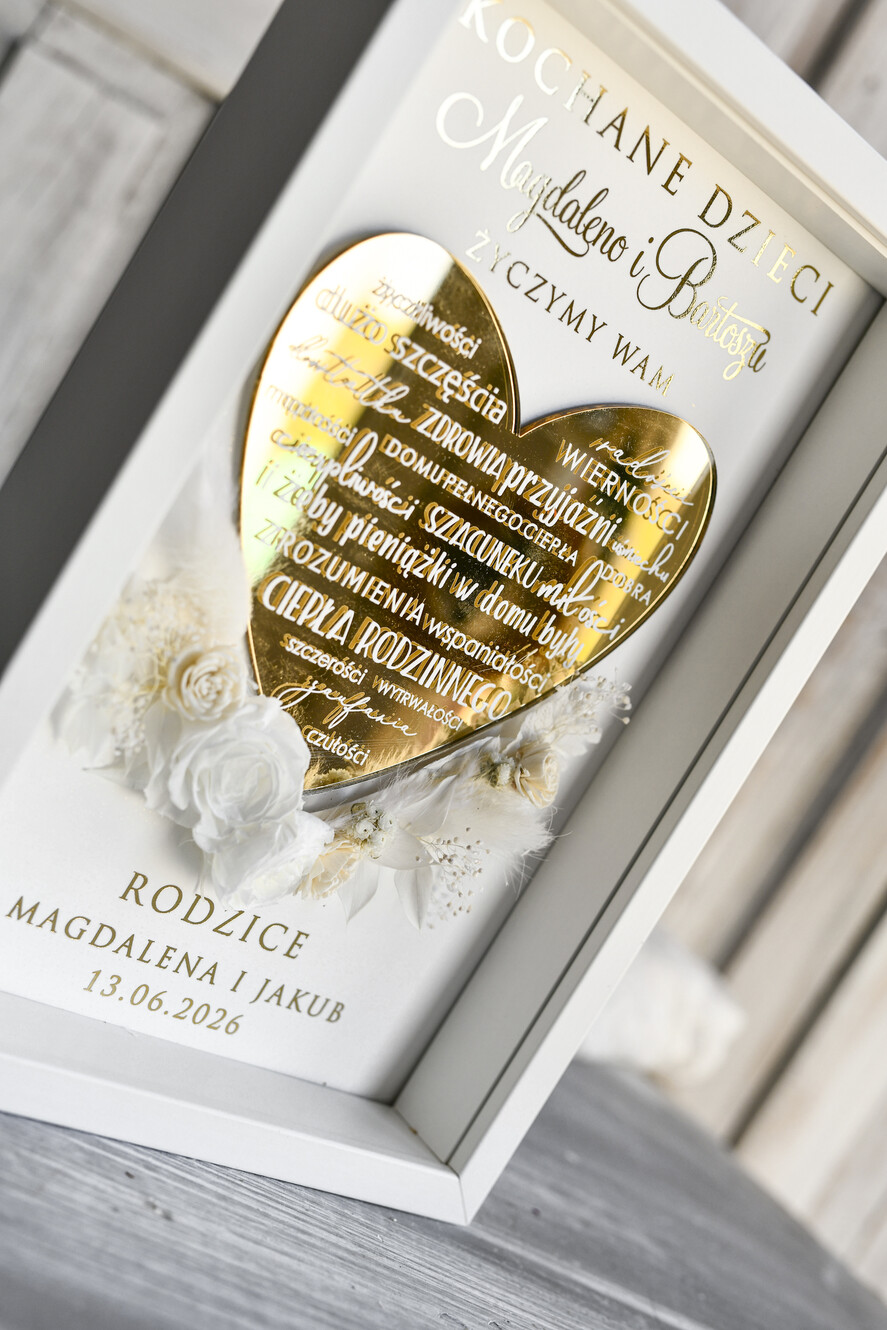 Przysięga Małżeńska  Błogosławieństwo od Rodziców Błogosławieństwo od Rodziców rama kwiaty błogosławieństwo od Rodziców dla pary młodej wydruk na złotym sercu1