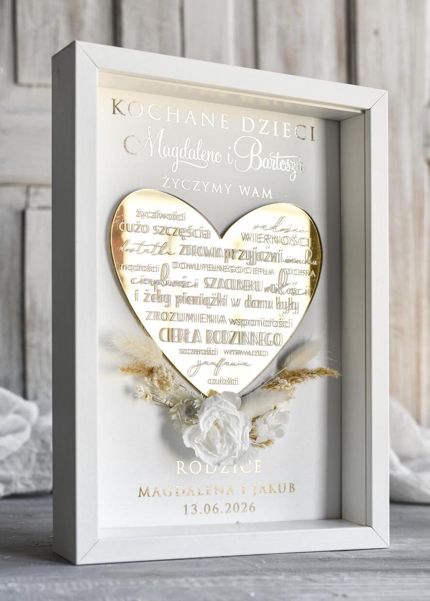 Przysięga Małżeńska  Błogosławieństwo od Rodziców Błogosławieństwo od Rodziców rama kwiaty błogosławieństwo od Rodziców dla pary młodej wydruk na złotym sercu2