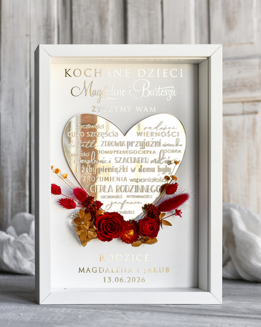 Przysięga Małżeńska  Błogosławieństwo od Rodziców Błogosławieństwo od Rodziców błogosławieństwo od Rodziców dla pary młodej wydruk na złotym sercu2