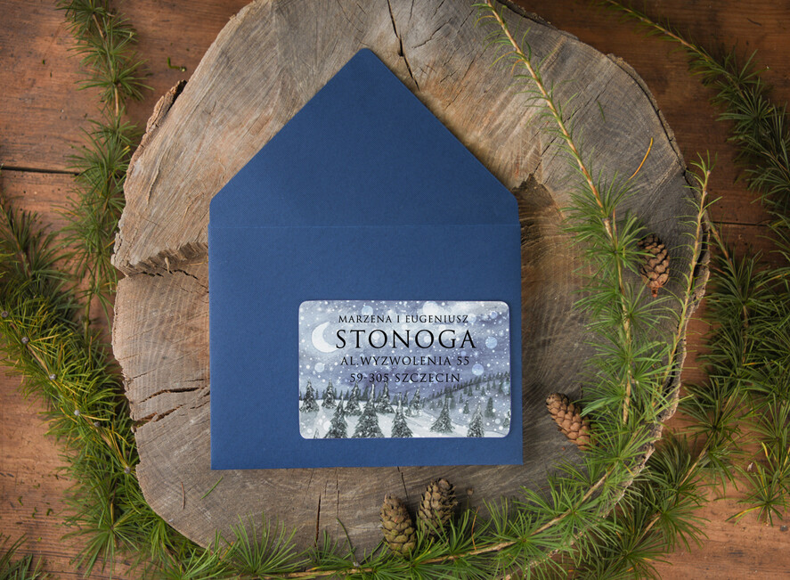 Kartki świąteczne z logo firmy z magnesem lub zawieszką na choinkę kartka swiateczna z twoim logo, kartka z ozdobą na choinkę1