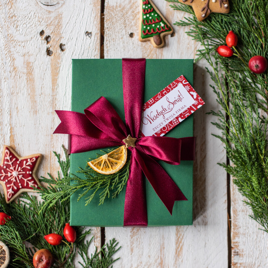 Prezenty oferta dla Firm kawa  herbata miód prezenty z okazji świąt bożego narodzenia wydruk logo pudełko z herbatą i kawą    2