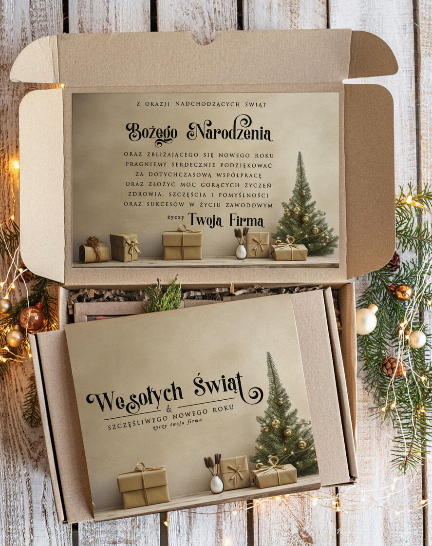 Prezenty oferta dla Firm kawa  herbata miód Prezenty świąteczne dla klientów biznesowych z herbatą i miodem eleganckie prezenty bożonarodzeniowe z miodami od firm z logo prezent świąteczny dla pracownik1