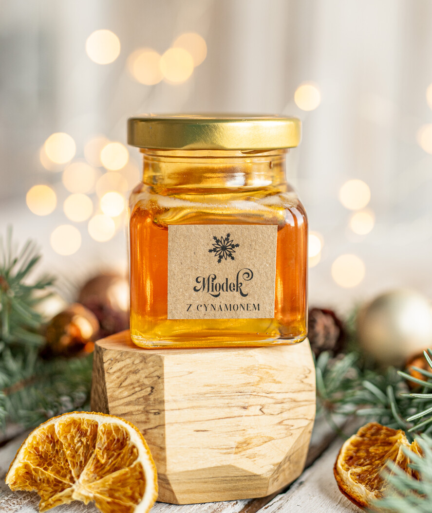 Prezenty oferta dla Firm kawa  herbata miód Miody na Prezenty na Boże Narodzenie dla klientów, bożonarodzeniowy prezent biznesowy dla firm herbata i miód, paczki na święta dla pracowników, upominek biznesowy box swiąteczny zestaw z logo 4