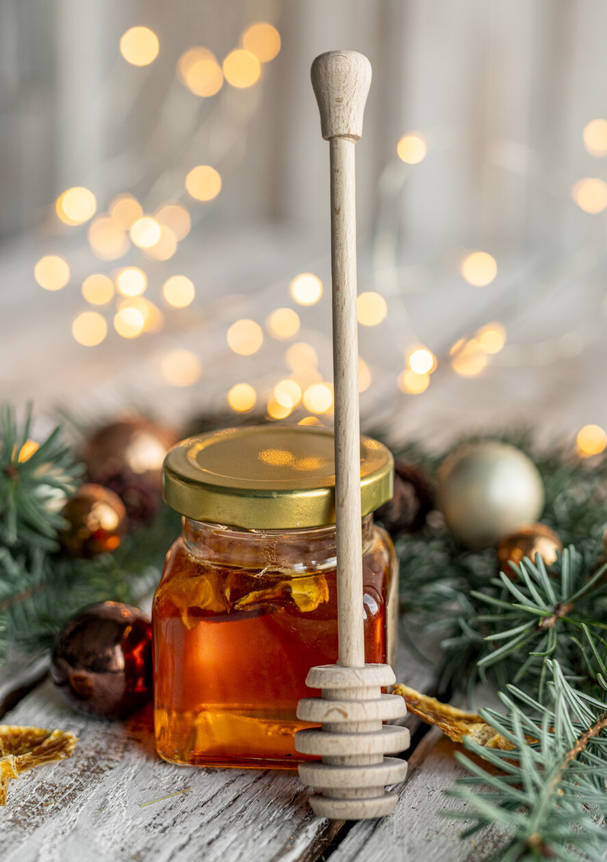 Prezenty oferta dla Firm kawa  herbata miód Prezenty na Boże Narodzenie dla klientów, bożonarodzeniowy prezent biznesowy dla firm herbata i miód, paczki na święta dla pracowników, upominek biznesowy box swiąteczny zestaw z logo 3