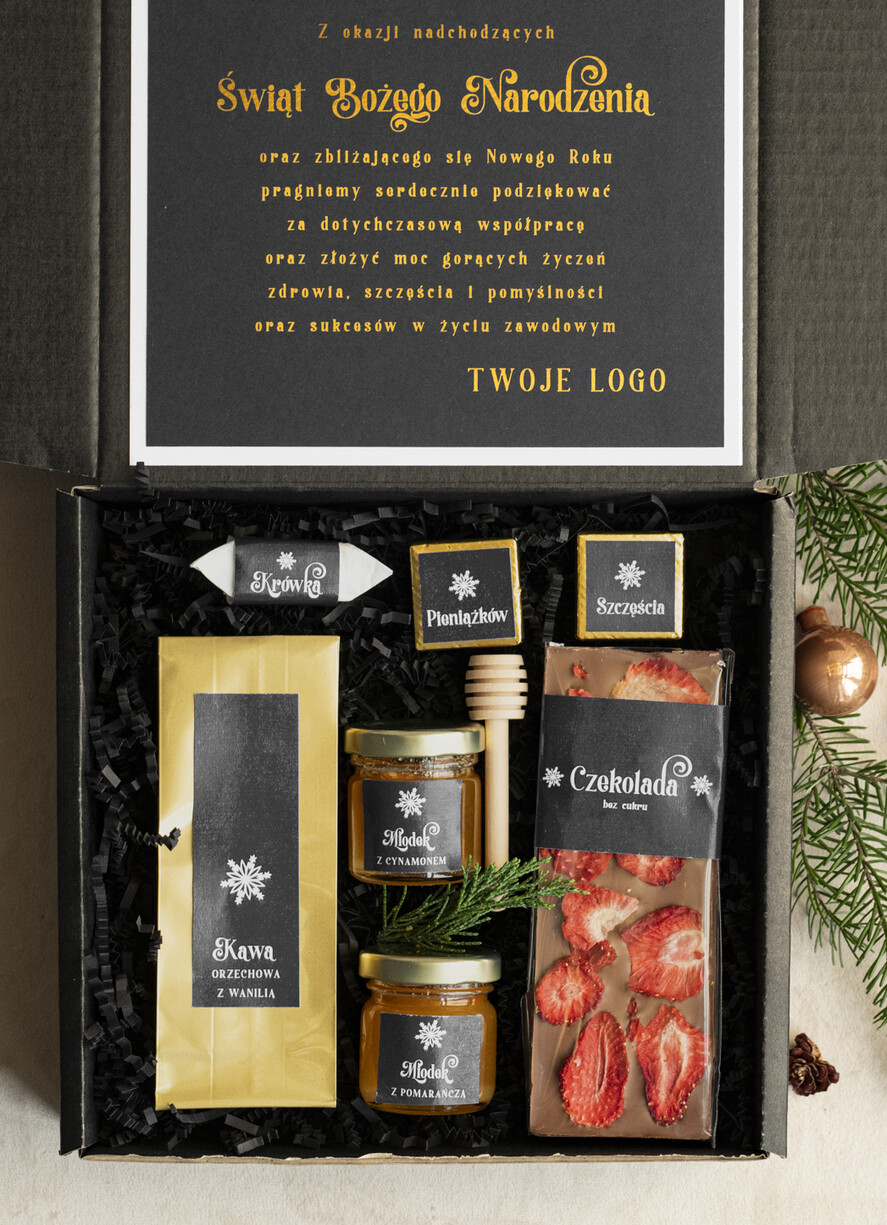 Prezenty oferta dla Firm kawa  herbata miód Prezenty na Boże Narodzenie dla pracowników, prezenty biznesowe dla firm z kawą i herbatą, upominki na święta dla pracowników, świąteczne gadżety dla pracowników i kontrahentów1