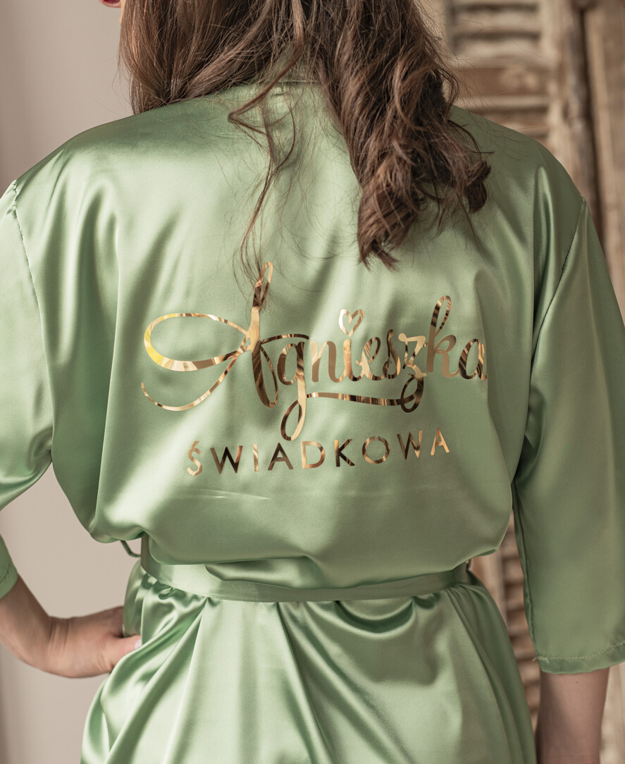 Prezenty dla świadków boxy prezentowy dla Świadkowej, prośba o świadkowanie  prezent dla świadkowej, pomysł na prezent dla świadkowej, Box prezentowy dla świadkowej z miętowym szlafrokiem, zestaw prezentowy dla druhny9