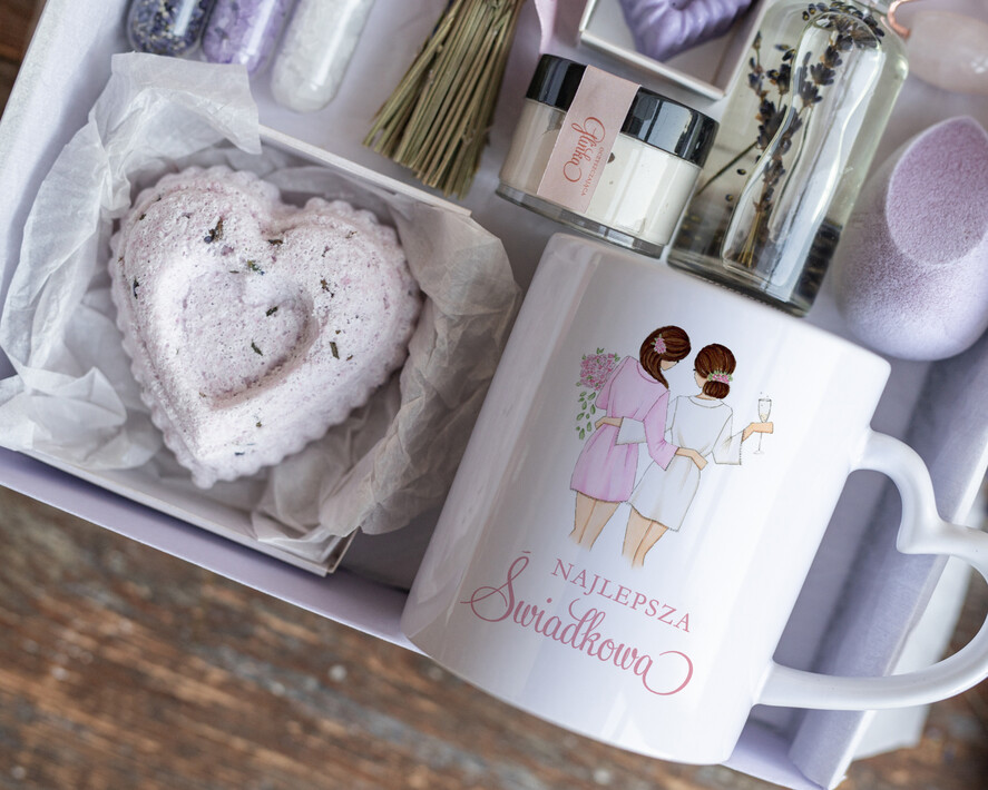 Prezenty dla świadków boxy prezentowy dla Świadkowej, prośba o świadkowanie  Czy zostaniesz moją Świadkową?-  Kubek serduszko Prośba o Świadkowanie - Prezent dla Świadkowej2