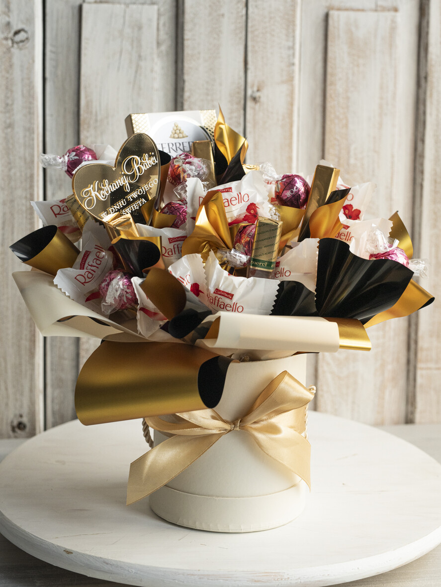 Prezenty dla Babci i Dziadka Prezenty dla Babci prezent dla babci, box dla babci, słodki prezent dla babci, kosz prezentowy dla babci, zestaw słodyczy dla babci, prezent na Dzień Babci, upominek dla babci, słodycze dla babci,7