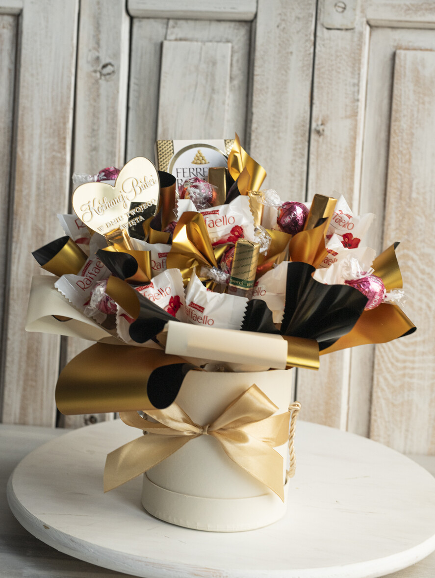 Prezenty dla Babci i Dziadka Prezenty dla Babci prezent dla babci, box dla babci, słodki prezent dla babci, kosz prezentowy dla babci, zestaw słodyczy dla babci, prezent na Dzień Babci, upominek dla babci, słodycze dla babci,8