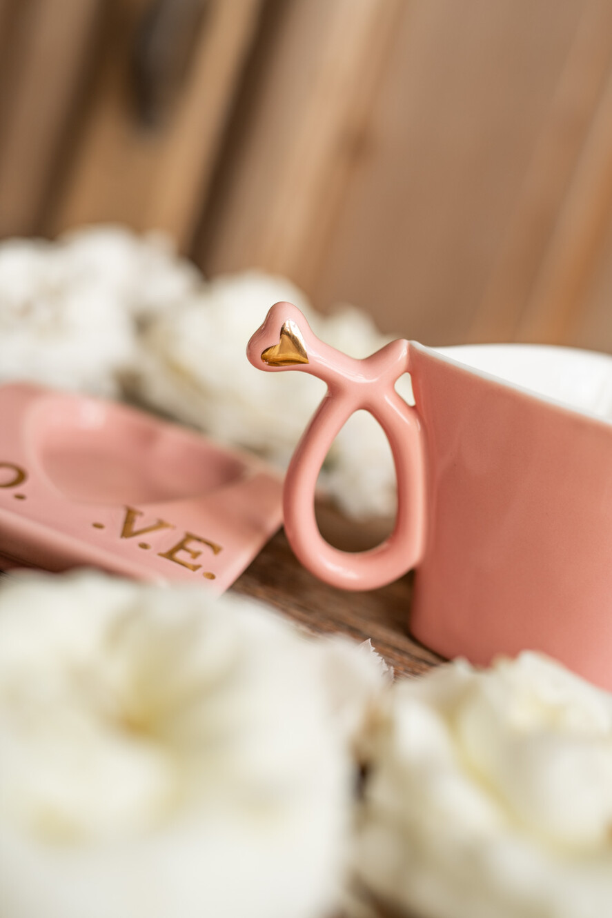 Prezenty dla Babci i Dziadka Prezenty dla Babci Dzień Babci filiżanka LOVE w kolorze białym, prezent urodzinowy dla babci, prezenty z okazji Dnia Babci7