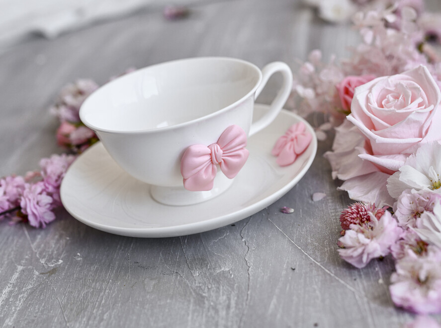 Prezenty dla Mamy zestawy w welurowych i ozdobnych pudełkach  Zestaw Prezentowy na Dzień Mamy - Box Upominek Kubek z napisem Mama idealna 4