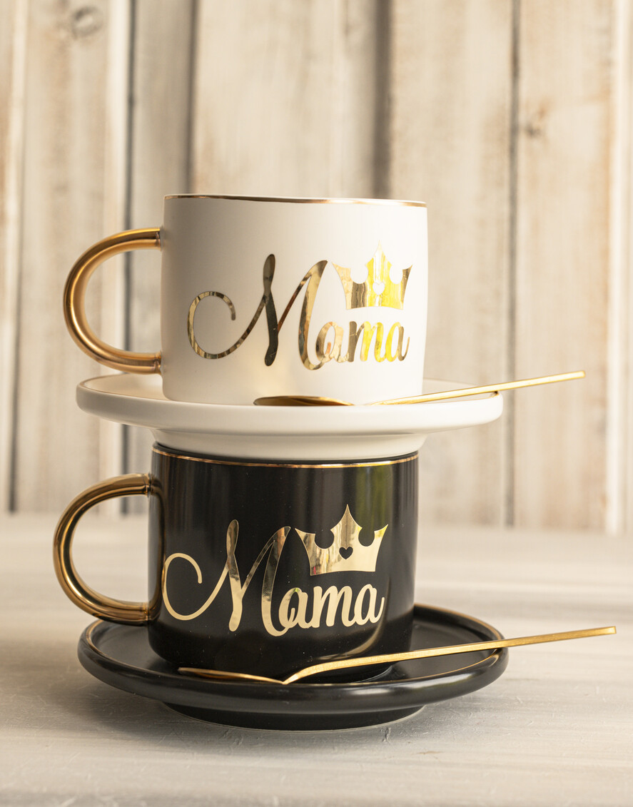 Prezenty dla Mamy zestawy w welurowych i ozdobnych pudełkach  pomysły na prezenty na dzień mamy, boxy prezentowy dla mamy z filiżanką , pomysł na prezent z okazji dnia Mamy, filiżanka z napisem Mama8