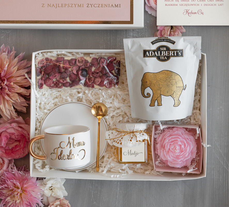 Prezenty dla Mamy zestawy w welurowych i ozdobnych pudełkach  Fajne pomysły na prezent dla Mamy, podziękowanie dla Mamy na weselu, box prezentowy dla mamy, zestawy prezentowe dla Mamy1