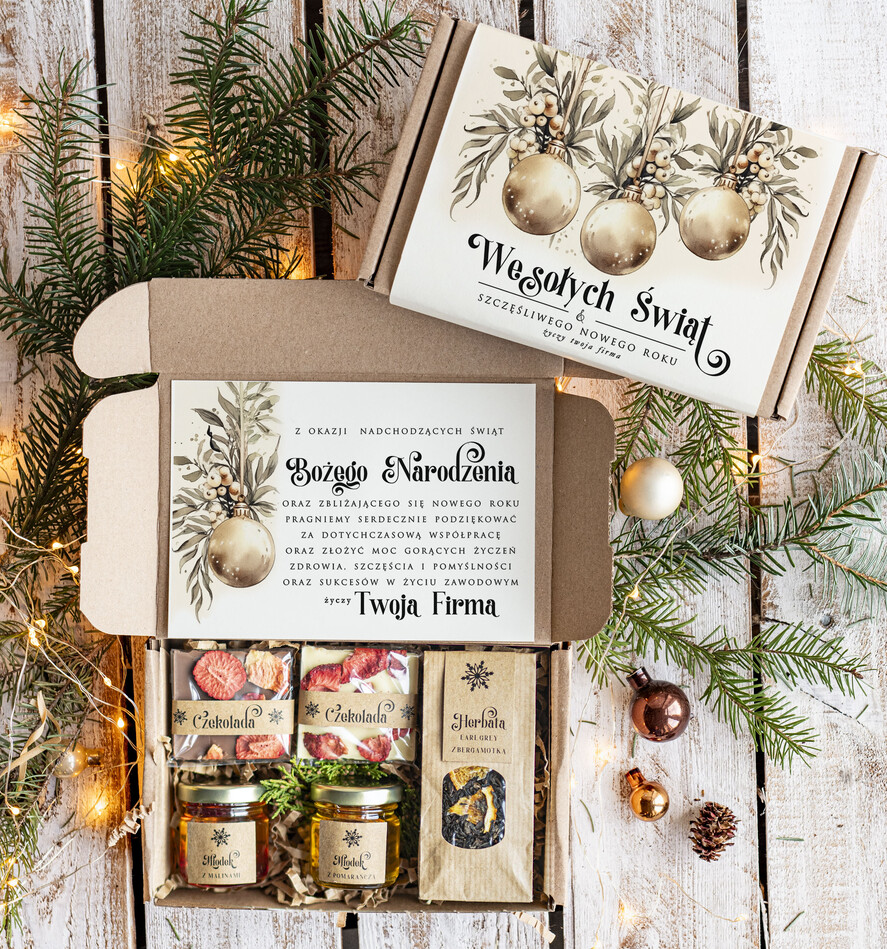 Prezenty oferta dla Firm skomponuj własny zestaw prezentowy Prezent od firmy na święta0
