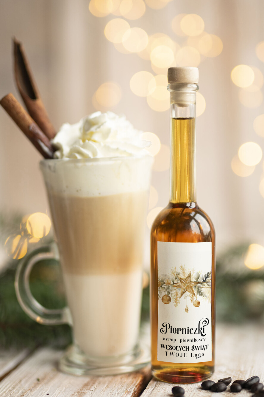 Prezenty oferta dla Firm MIODY KONFITURY SOKI Syrop do kawy Pumpkin Spice Dyniowy  biznesowe Upominki firmowe dla pracowników0