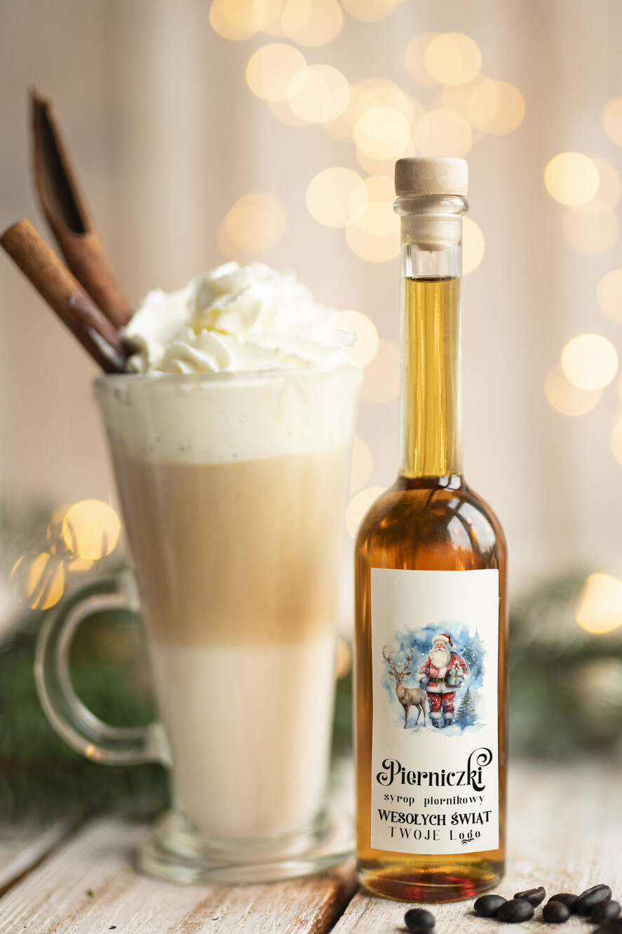 Prezenty oferta dla Firm MIODY KONFITURY SOKI Syrop do kawy Pumpkin Spice Dyniowy  biznesowe Upominki firmowe dla pracowników0