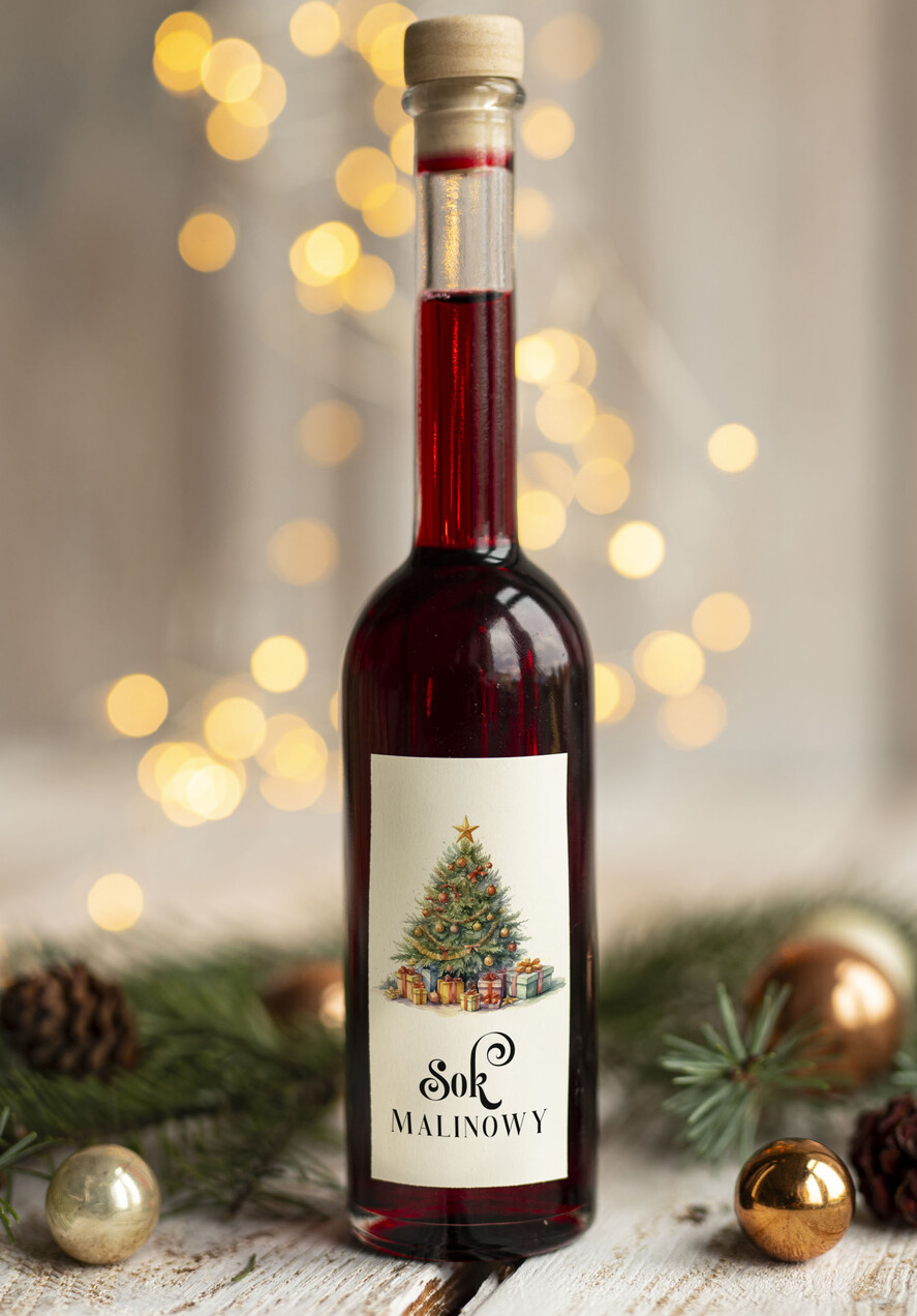 Prezenty oferta dla Firm MIODY KONFITURY SOKI Upominki firmowe na Boże Narodzenie sok malinowy, drobne upominki na święta dla pracowników0