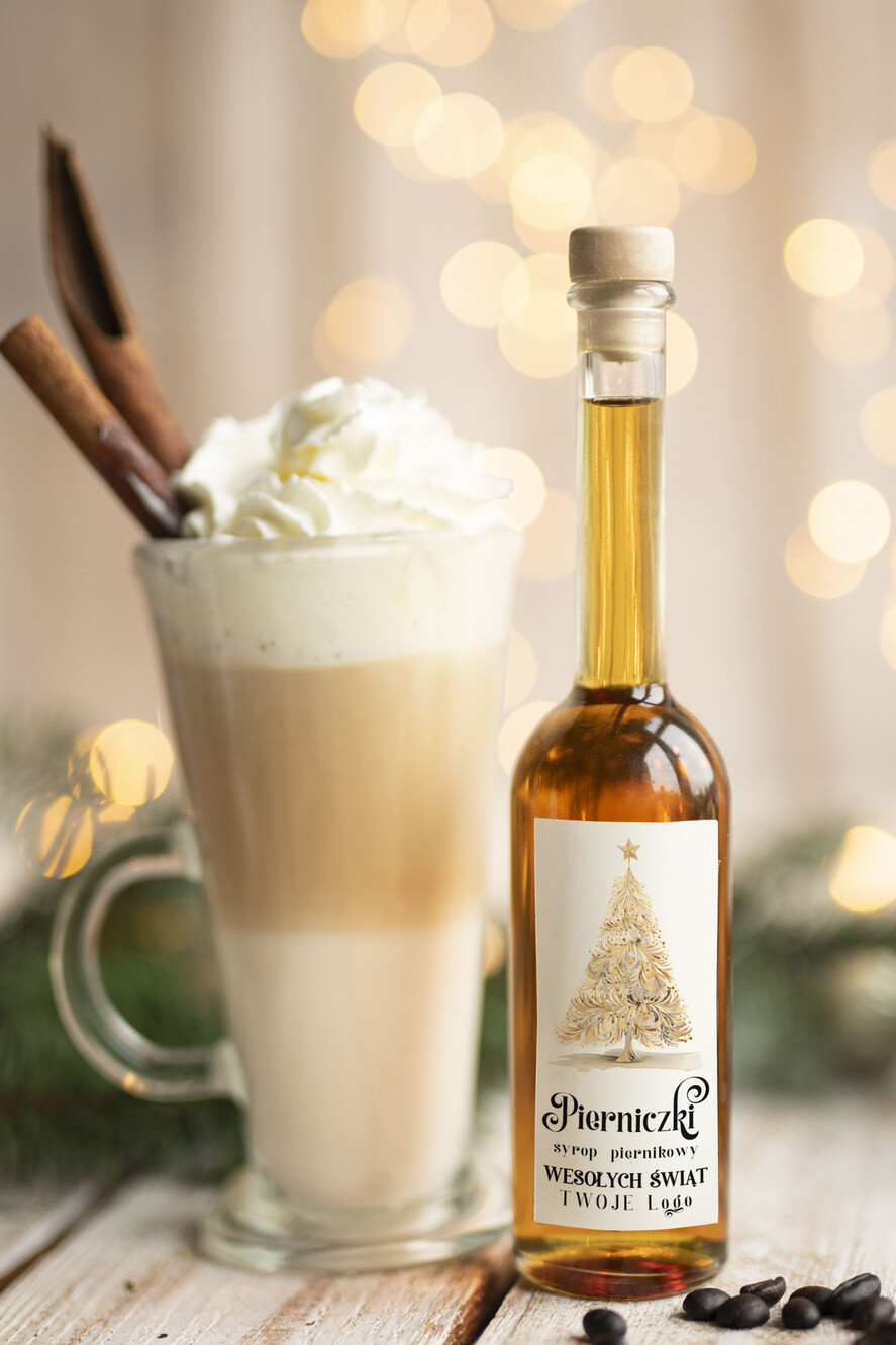 Prezenty oferta dla Firm MIODY KONFITURY SOKI Syrop do kawy Pumpkin Spice Dyniowy  biznesowe Upominki firmowe dla pracowników0