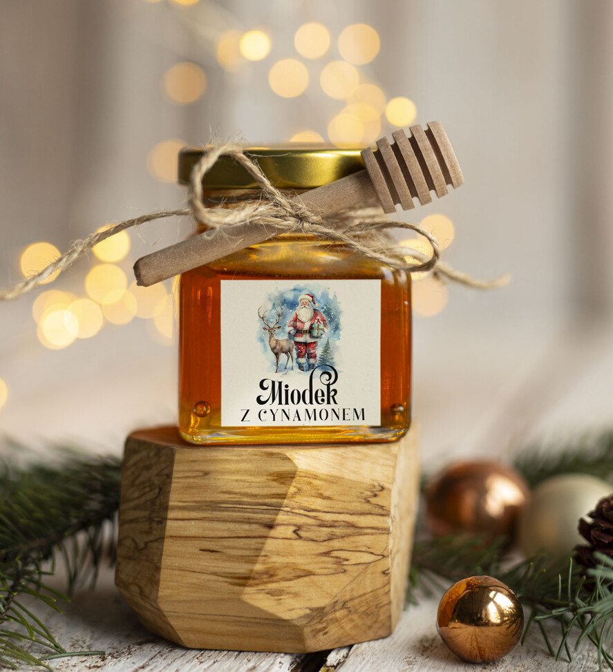 Prezenty oferta dla Firm MIODY KONFITURY SOKI Drobne prezenty dla firm miód z maliną i miodownikiem , drobne upominki na święta dla pracowników0