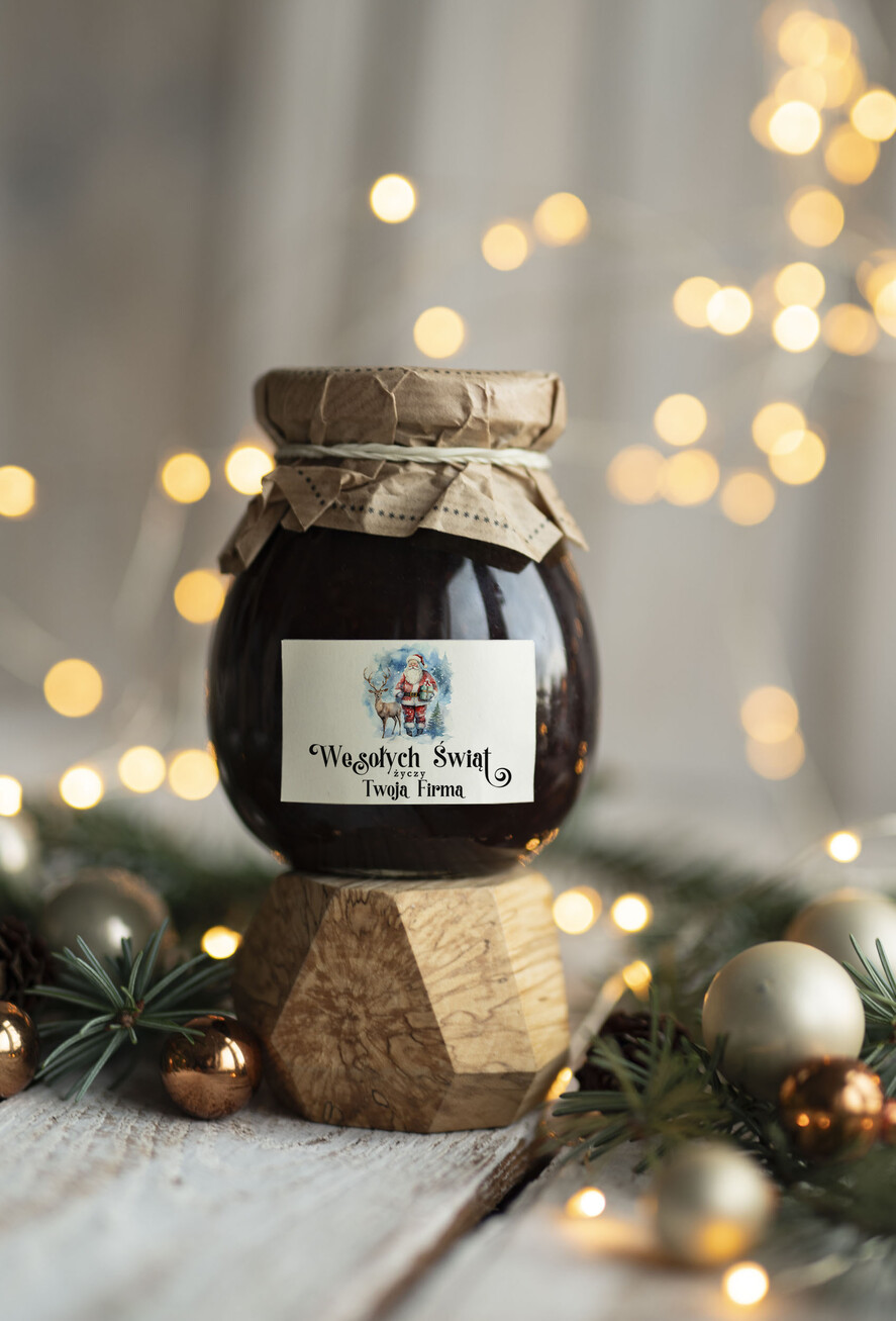 Prezenty oferta dla Firm MIODY KONFITURY SOKI Drobne prezenty świąteczne dla klientów biznesowych, Cytryny w syropie prezent biznesowy z logo1