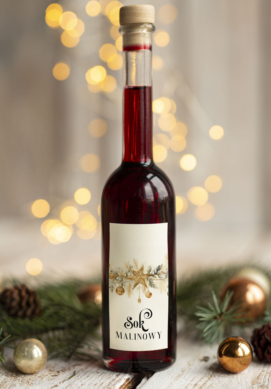 Prezenty oferta dla Firm MIODY KONFITURY SOKI Upominki firmowe na Boże Narodzenie sok malinowy, drobne upominki na święta dla pracowników0