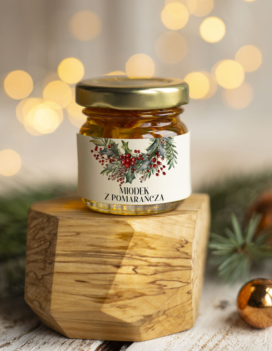 Prezenty oferta dla Firm MIODY KONFITURY SOKI Drobne prezenty Dla Firm miód z cynamonem, miody drobne upominki  dla pracowników,0