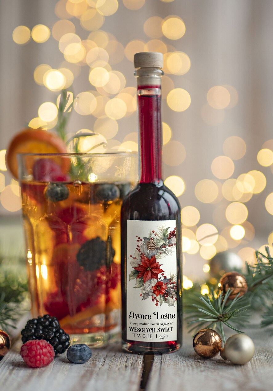 Prezenty oferta dla Firm MIODY KONFITURY SOKI Upominki firmowe na Boże Narodzenie sok malinowy, drobne upominki na święta dla pracowników0
