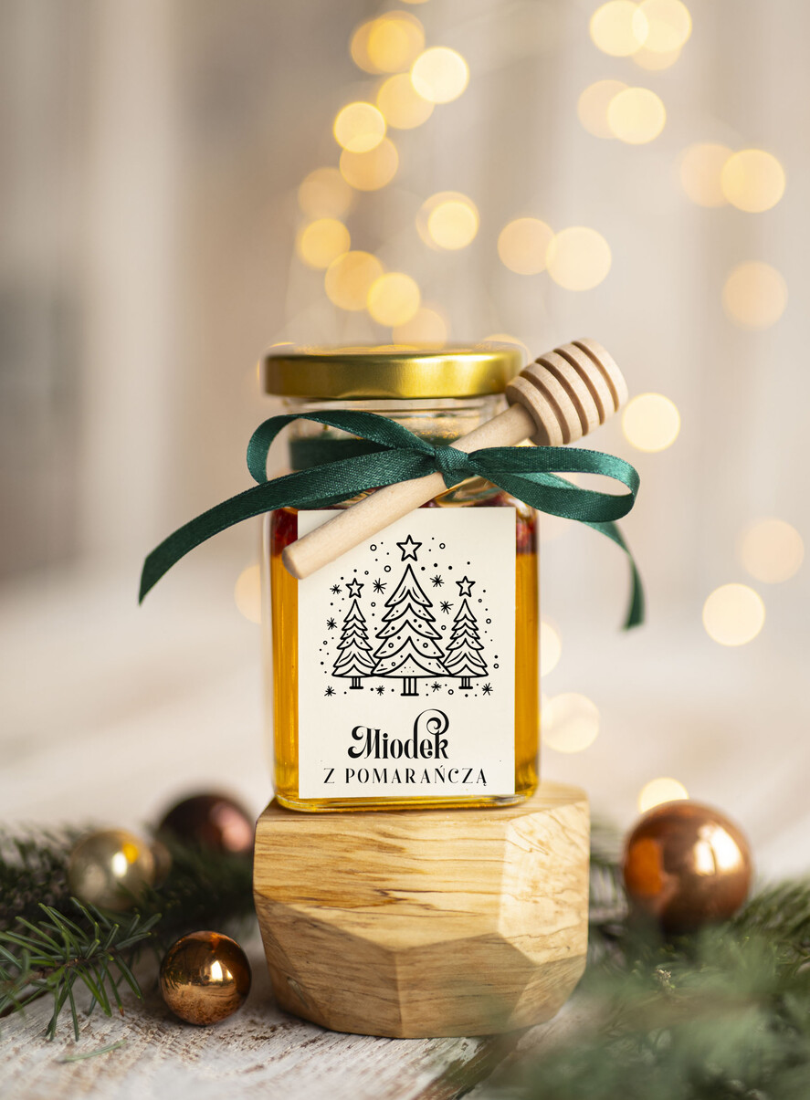 Prezenty oferta dla Firm MIODY KONFITURY SOKI Drobne prezenty dla firm miód z pomarańczą, drobne upominki na święta dla pracowników, świąteczne miody dla pracowników i kontrahentów, drobne prezenty firmowe0
