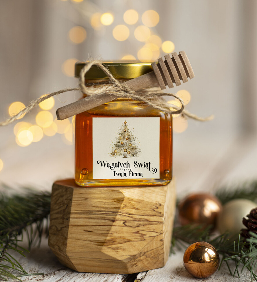 Prezenty oferta dla Firm MIODY KONFITURY SOKI Drobne prezenty dla firm miód z maliną i miodownikiem , drobne upominki na święta dla pracowników1