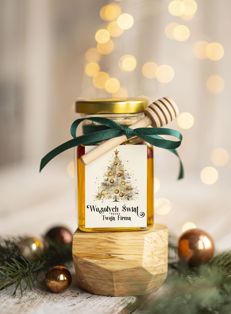 Prezenty oferta dla Firm MIODY KONFITURY SOKI Drobne prezenty dla firm miód z maliną i miodownikiem , drobne upominki na święta dla pracowników1