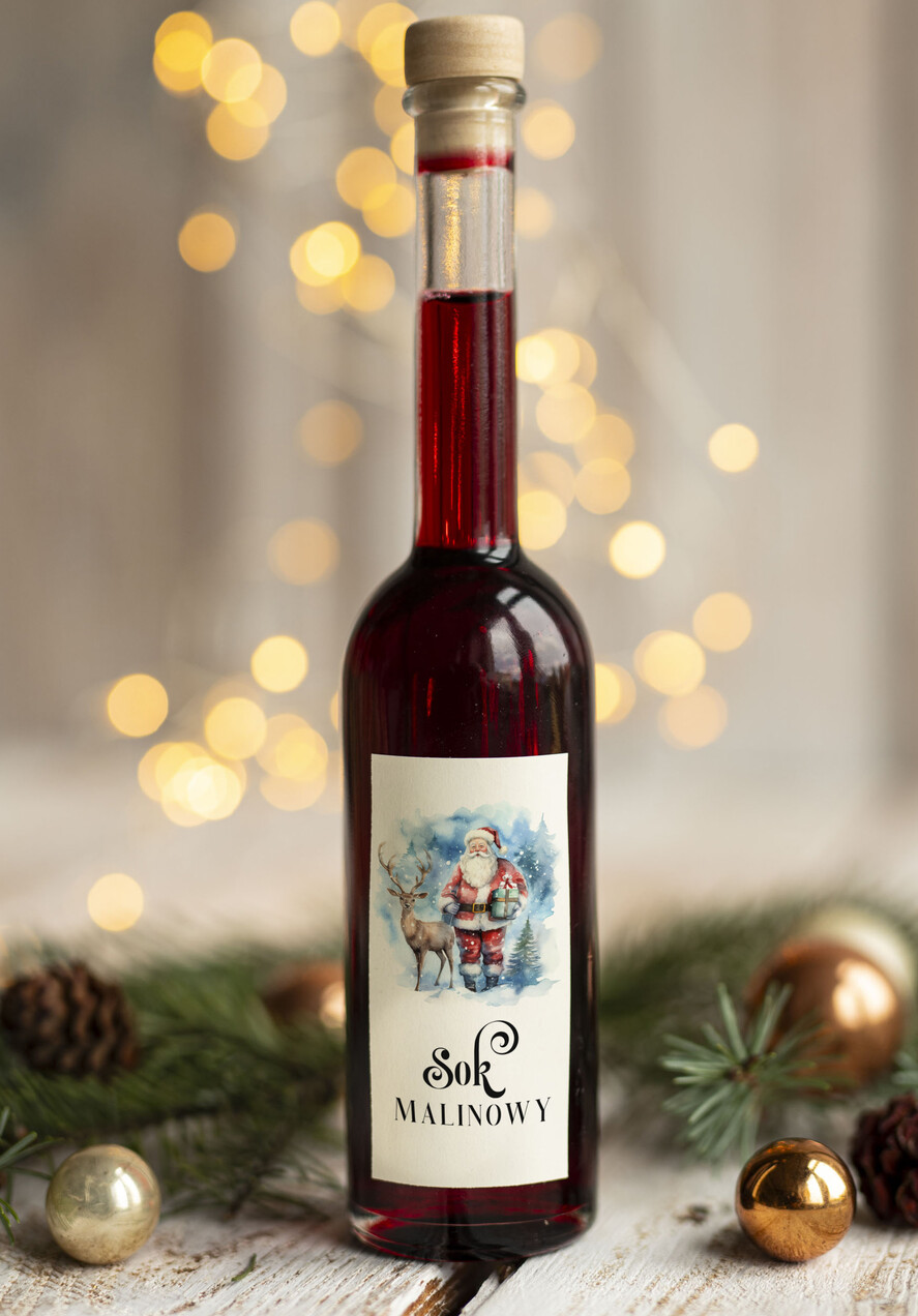 Prezenty oferta dla Firm MIODY KONFITURY SOKI Upominki firmowe na Boże Narodzenie sok malinowy, drobne upominki na święta dla pracowników1