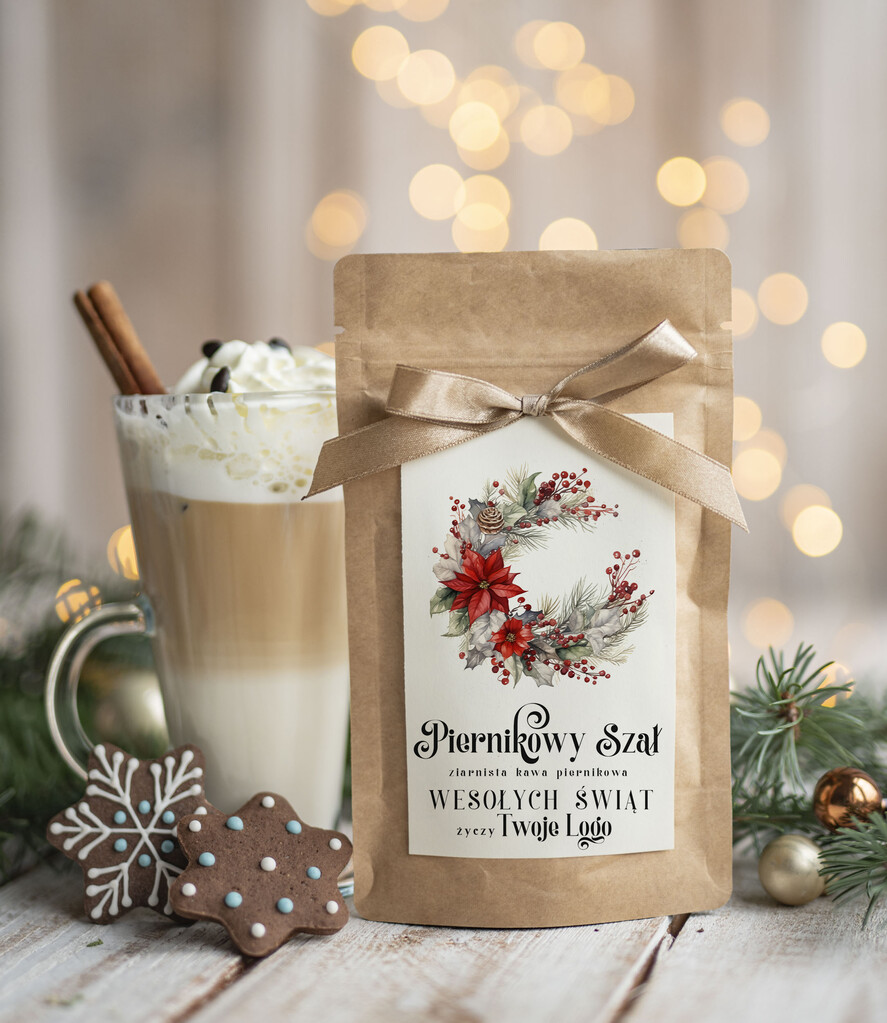 Prezenty oferta dla Firm HERBATA KAWA Drobne prezenty dla firm na boże narodzenie kawa piernikowa, drobne upominki na święta dla pracowników, świąteczna kawa dla pracowników i kontrahentów0