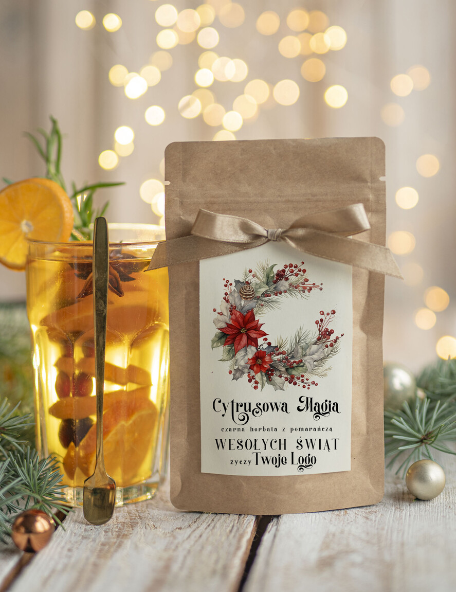Prezenty oferta dla Firm HERBATA KAWA herbata swiateczna prezent, Upominki firmowe na Boże Narodzenie herbata z pomarańczą, Herbata świąteczna drobne prezenty na święta dla pracowników, bożonarodzeniowy prezent herbata świateczna0