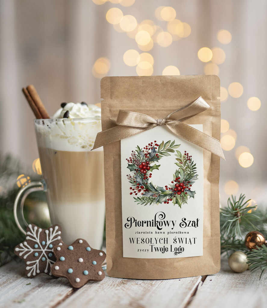 Prezenty oferta dla Firm HERBATA KAWA Drobne prezenty dla firm na boże narodzenie kawa piernikowa, drobne upominki na święta dla pracowników, świąteczna kawa dla pracowników i kontrahentów0