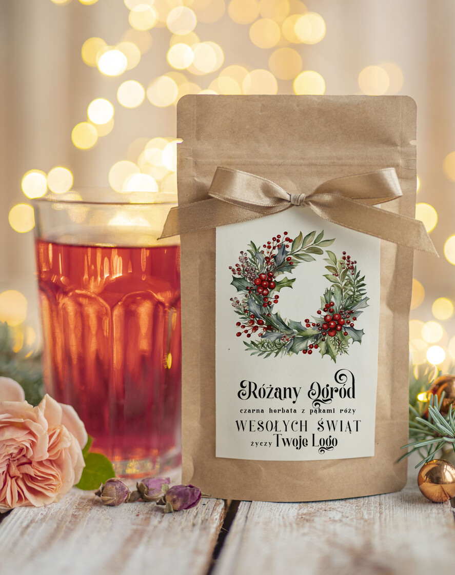 Prezenty oferta dla Firm HERBATA KAWA herbata swiateczna prezent, Upominki firmowe na Boże Narodzenie herbata świąteczna pakami róży, Herbata świąteczna drobne prezenty na święta dla pracowników, bożonarodzeniowy prezent herbata świateczna0